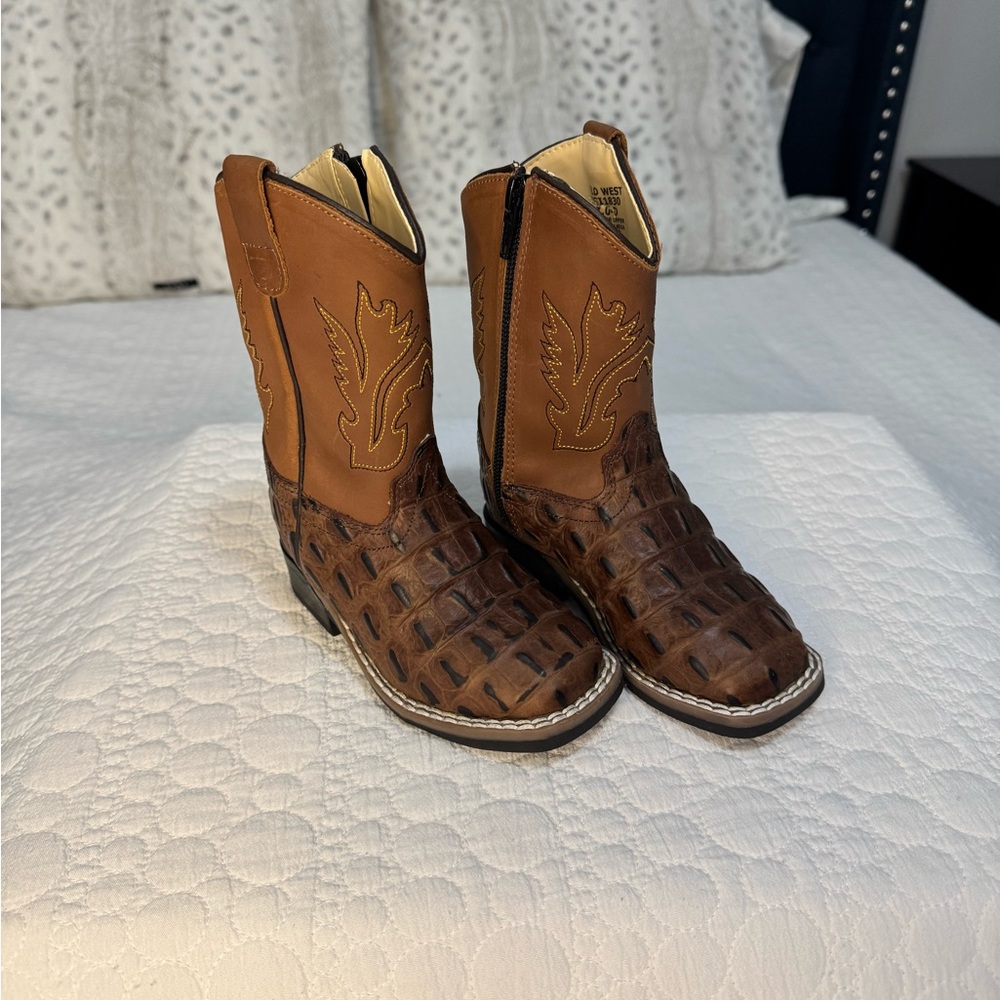 NWOT Old West Toddler Cowboy Boots